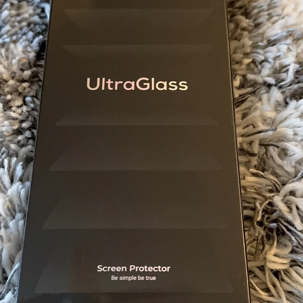 UltraGlass Screen Protector iPhone XR 2 Pack Black White Solid